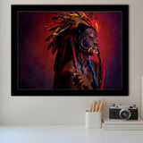 American Indian Framed Art Prints Wall Art Decor, Framed Picture, Home Decor