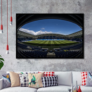 Amex Stadium, Stadium Canvas, Sport Art, Gift for him, Framed Art Prints Wall Art Decor, Framed Picture