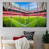 Amsterdam Arena, Stadium Canvas, Sport Art, Gift for him, Multi Panels B, Canvas Prints Wall Art Decor