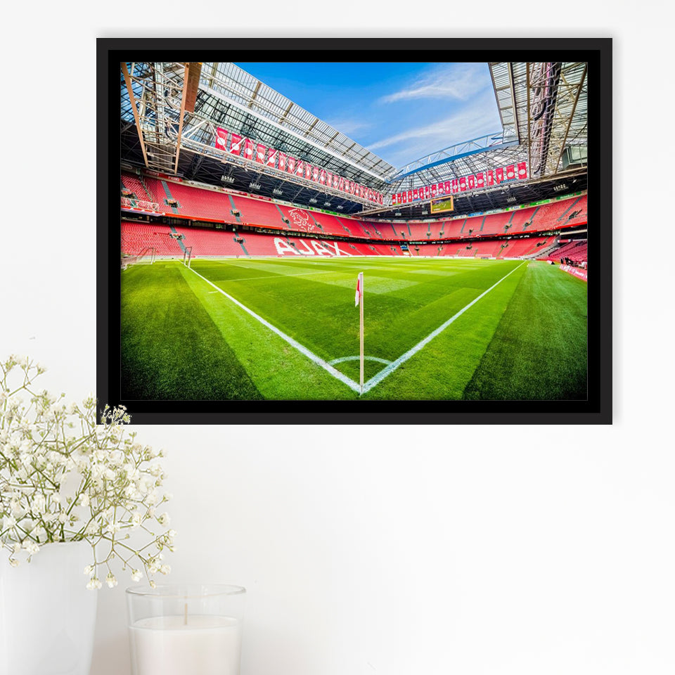 Amsterdam Arena, Stadium Canvas, Sport Art, Gift for him, Framed Canvas Prints Wall Art Decor, Framed Picture