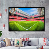 Amsterdam Arena, Stadium Canvas, Sport Art, Gift for him, Framed Art Prints Wall Art Decor, Framed Picture