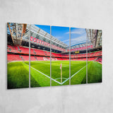 Amsterdam Arena, Stadium Canvas, Sport Art, Gift for him, Multi Panels B, Canvas Prints Wall Art Decor