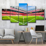 Amsterdam Arena, Stadium Canvas, Sport Art, Large Canvas, Multi Panels, Canvas Prints Wall Art Decor