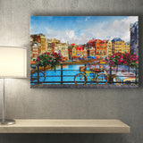Amsterdam, Amsterdam Painting, Canvas Prints Wall Art Home Decor