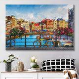 Amsterdam, Amsterdam Painting, Canvas Prints Wall Art Home Decor