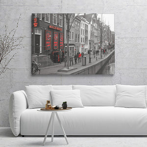 Amsterdam Part One Canvas Wall Art - Canvas Prints, Prints for Sale, Canvas Painting, Canvas On Sale