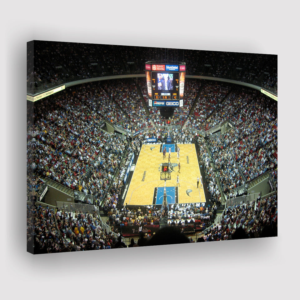 Amway Arena, Stadium Canvas, Sport Art, Gift for him, Fan Gift, Canvas Prints Wall Art Decor
