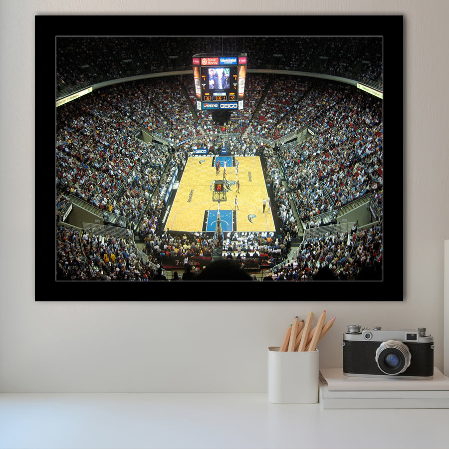 Amway Arena, Stadium Canvas, Sport Art, Gift for him, Framed Art Prints Wall Art Decor, Framed Picture
