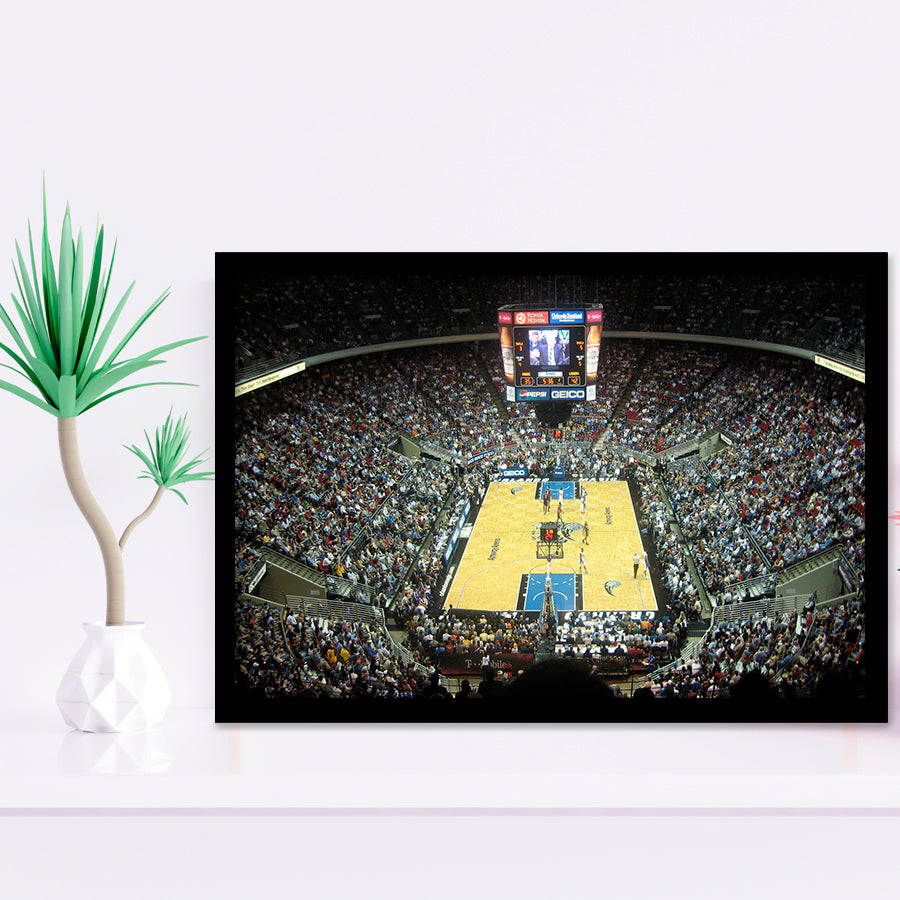 Amway Arena, Stadium Canvas, Sport Art, Gift for him, Framed Art Prints Wall Art Decor, Framed Picture