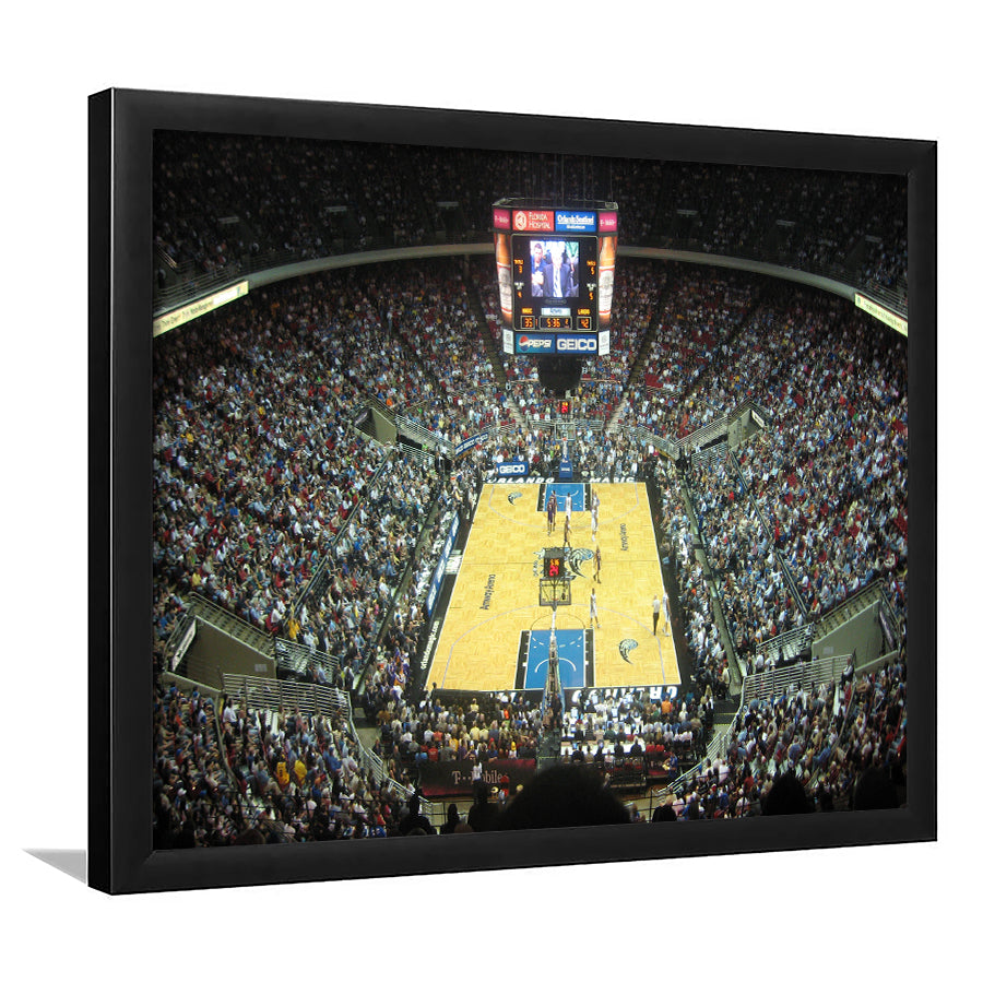 Amway Arena, Stadium Canvas, Sport Art, Gift for him, Framed Art Prints Wall Art Decor, Framed Picture