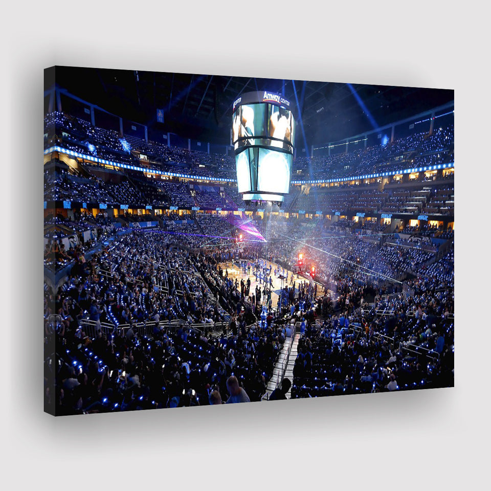 Amway Center General, Stadium Canvas, Sport Art, Gift for him, Fan Gift, Canvas Prints Wall Art Decor