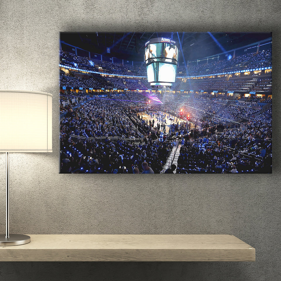 Amway Center General, Stadium Canvas, Sport Art, Gift for him, Fan Gift, Canvas Prints Wall Art Decor