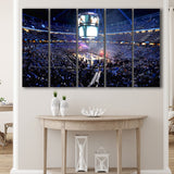 Amway Center General, Stadium Canvas, Sport Art, Gift for him, Multi Panels B, Canvas Prints Wall Art Decor