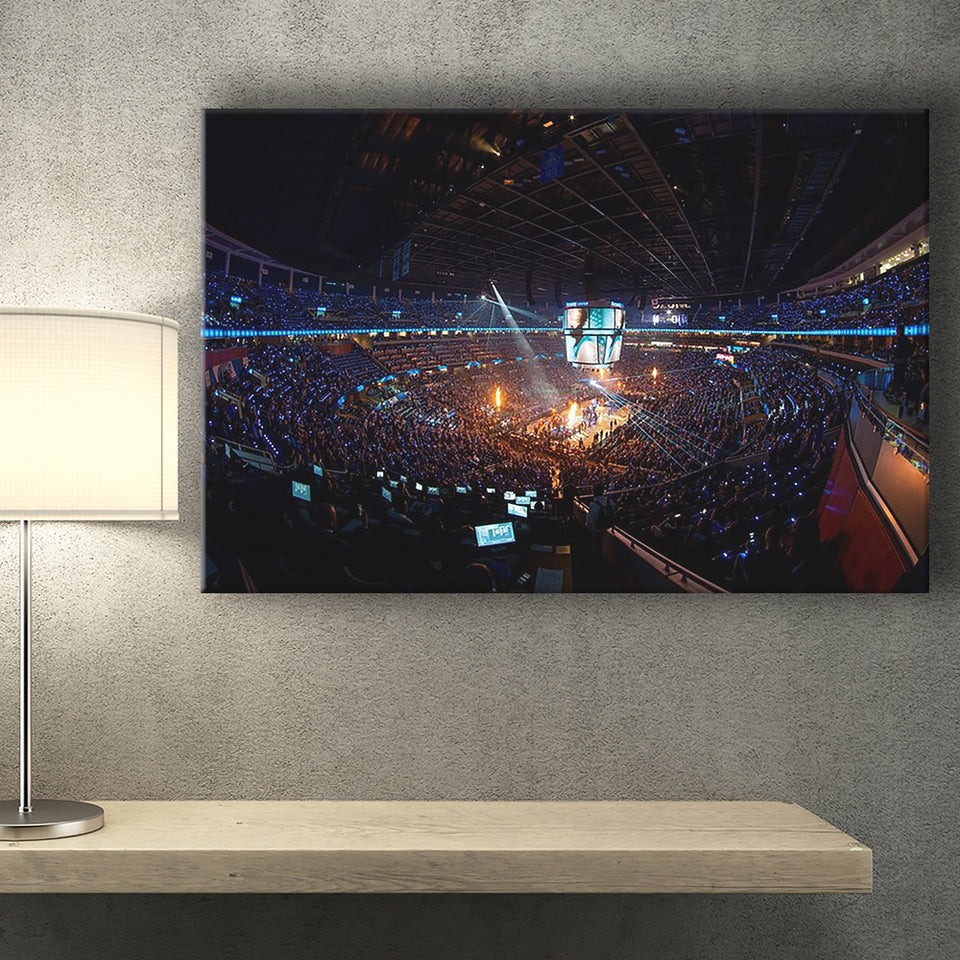 Amway Center Orlando Magic, Stadium Canvas, Sport Art, Gift for him, Fan Gift, Canvas Prints Wall Art Decor