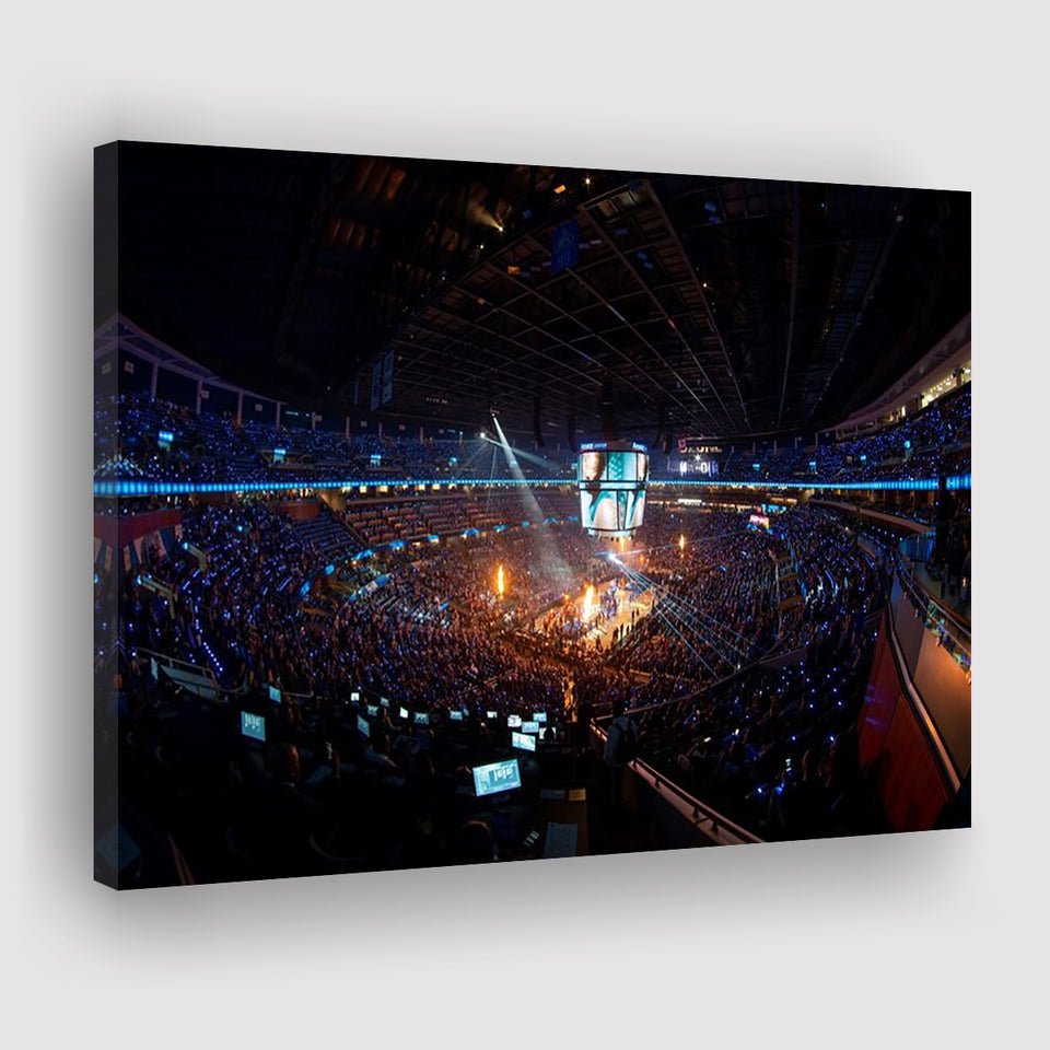 Amway Center Orlando Magic, Stadium Canvas, Sport Art, Gift for him, Fan Gift, Canvas Prints Wall Art Decor