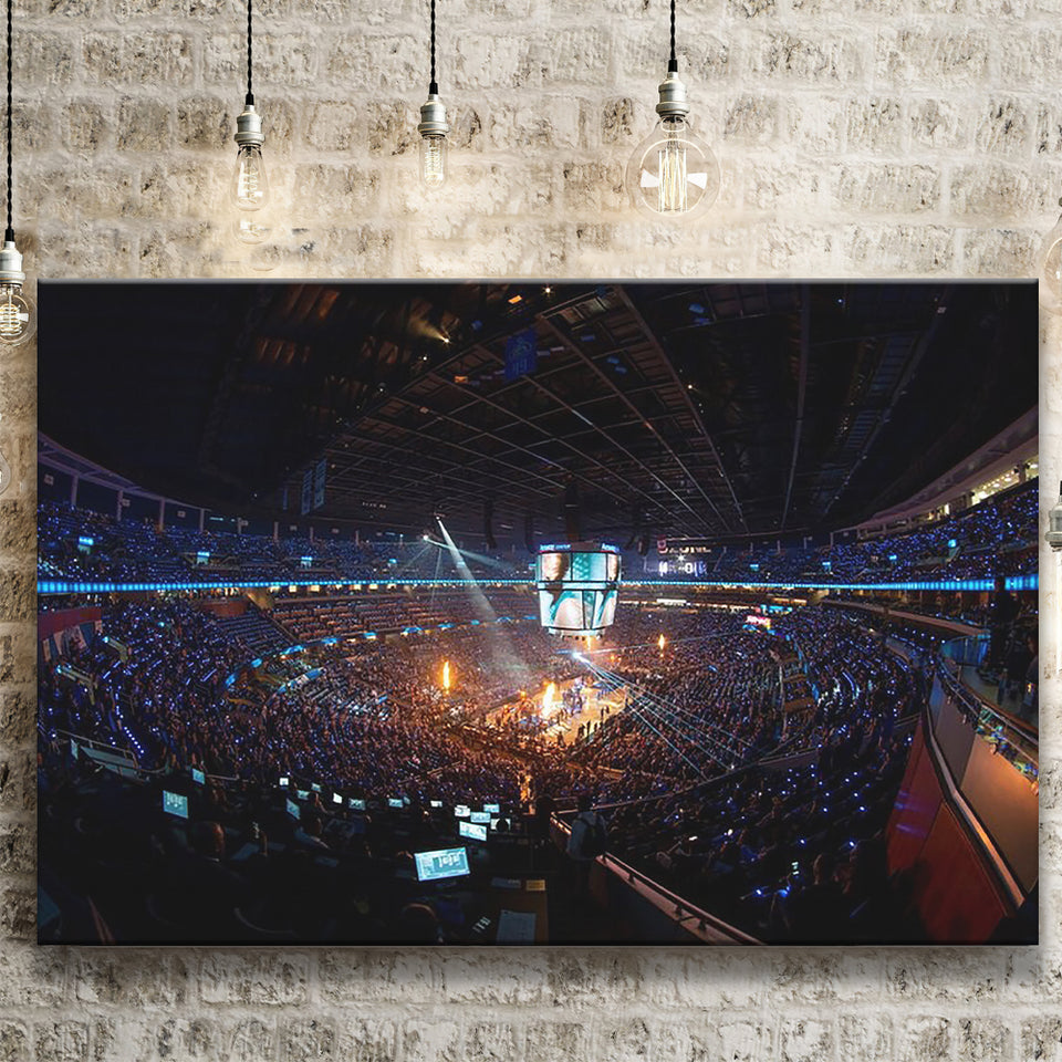Amway Center Orlando Magic, Stadium Canvas, Sport Art, Gift for him, Fan Gift, Canvas Prints Wall Art Decor