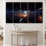 Amway Center Orlando Magic, Stadium Canvas, Sport Art, Gift for him, Multi Panels B, Canvas Prints Wall Art Decor