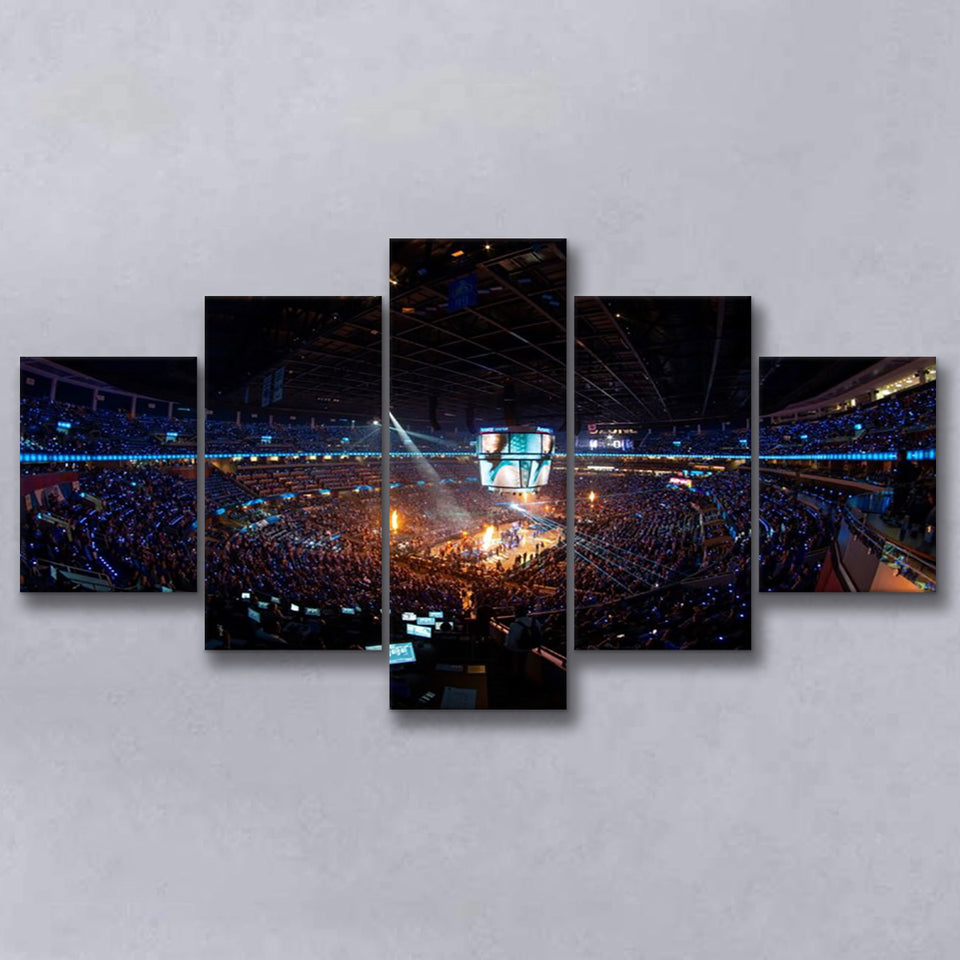 Amway Center Orlando Magic, Stadium Canvas, Sport Art, Large Canvas, Multi Panels, Canvas Prints Wall Art Decor