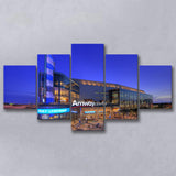 Amway Center Pic, Stadium Canvas, Sport Art, Large Canvas, Multi Panels, Canvas Prints Wall Art Decor