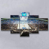 Amway Center, Stadium Canvas, Sport Art, Large Canvas, Multi Panels, Canvas Prints Wall Art Decor