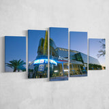 Amway Center Wall Art Orlando Magic Stadium Canvas Prints Basketball,Multi Panels,Sport Stadium Art Prints, Fan Gift
