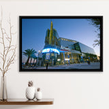 Amway Center Wall Art Orlando Magic Stadium Framed Canvas Prints Basketball,Sport Stadium Art Prints, Fan Gift