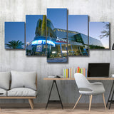 Amway Center Wall Art Orlando Magic Stadium Canvas Prints Basketball,Multi Panels,Sport Stadium Art Prints, Fan Gift