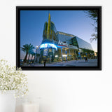Amway Center Wall Art Orlando Magic Stadium Framed Canvas Prints Basketball,Sport Stadium Art Prints, Fan Gift