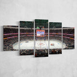 Anaheim Ducks Wall Art Honda Center Stadium Canvas Prints Hockey,Multi Panels,Sport Stadium Art Prints, Fan Gift