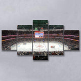 Anaheim Ducks Wall Art Honda Center Stadium Canvas Prints Hockey,Multi Panels,Sport Stadium Art Prints, Fan Gift