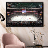 Anaheim Ducks Wall Art Honda Center Stadium Framed Canvas Prints Hockey,Sport Stadium Art Prints, Fan Gift