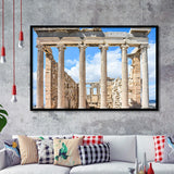 Ancient Greek Architecture Greece Wall Art Framed Art Prints Wall Art Decor, Framed Picture, Home Decor
