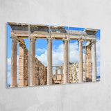 Ancient Greek Architecture Greece Wall Art 5 Piece B Canvas Prints Wall Art, Multi Panels,Large Canvas
