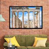 Ancient Greek Architecture Greece Wall Art Framed Art Prints Wall Art Decor, Framed Picture, Home Decor