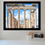 Ancient Greek Architecture Greece Wall Art Framed Art Prints Wall Art Decor, Framed Picture, Home Decor
