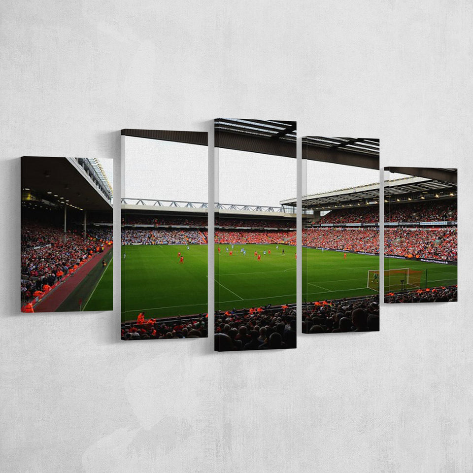 Anfield Football Stadium, Stadium Canvas, Sport Art, Large Canvas, Multi Panels, Canvas Prints Wall Art Decor