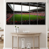 Anfield Football Stadium, Stadium Canvas, Sport Art, Gift for him, Multi Panels B, Canvas Prints Wall Art Decor