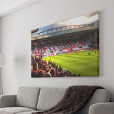 Anfield Road United Kingdom, Stadium Canvas, Sport Art, Gift for him, Fan Gift, Canvas Prints Wall Art Decor