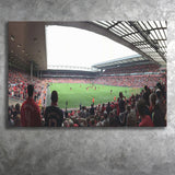 Anfield Road Wall Art Liverpool Stadium Canvas Prints Football Stadium,Sport Stadium Art Prints, Fan Gift, Wall Decor