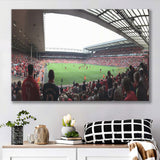 Anfield Road Wall Art Liverpool Stadium Canvas Prints Football Stadium,Sport Stadium Art Prints, Fan Gift, Wall Decor