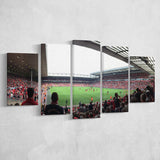 Anfield Road Wall Art Liverpool Stadium Canvas Prints Football Stadium,Multi Panels,Sport Stadium Art Prints, Fan Gift