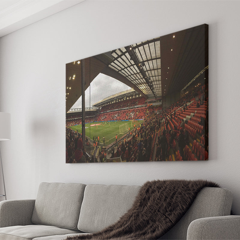 Anfield Stadium, Stadium Canvas, Sport Art, Gift for him, Fan Gift, Canvas Prints Wall Art Decor