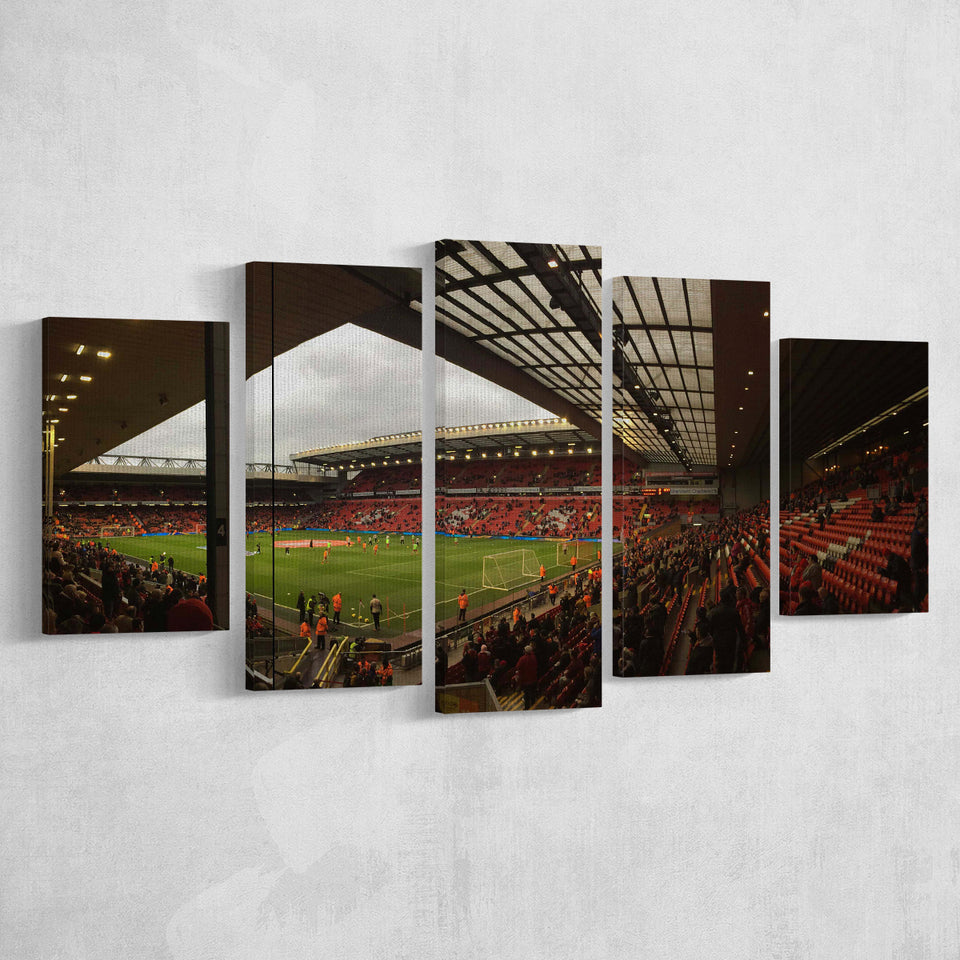 Anfield Stadium, Stadium Canvas, Sport Art, Large Canvas, Multi Panels, Canvas Prints Wall Art Decor