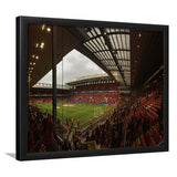 Anfield Stadium, Stadium Canvas, Sport Art, Gift for him, Framed Art Prints Wall Art Decor, Framed Picture