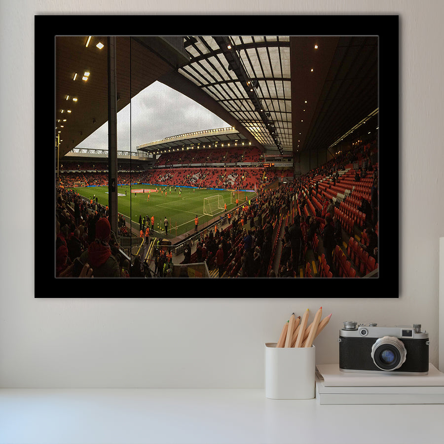 Anfield Stadium, Stadium Canvas, Sport Art, Gift for him, Framed Art Prints Wall Art Decor, Framed Picture