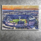 Angel Stadium Los Angeles Angels Watercolor, Sport Art Prints Fan Gift, Canvas Prints Wall Art Decor