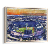 Angel Stadium Los Angeles Angels Watercolor, Sport Art Prints Fan Gift, Framed Canvas Prints Wall Art Decor