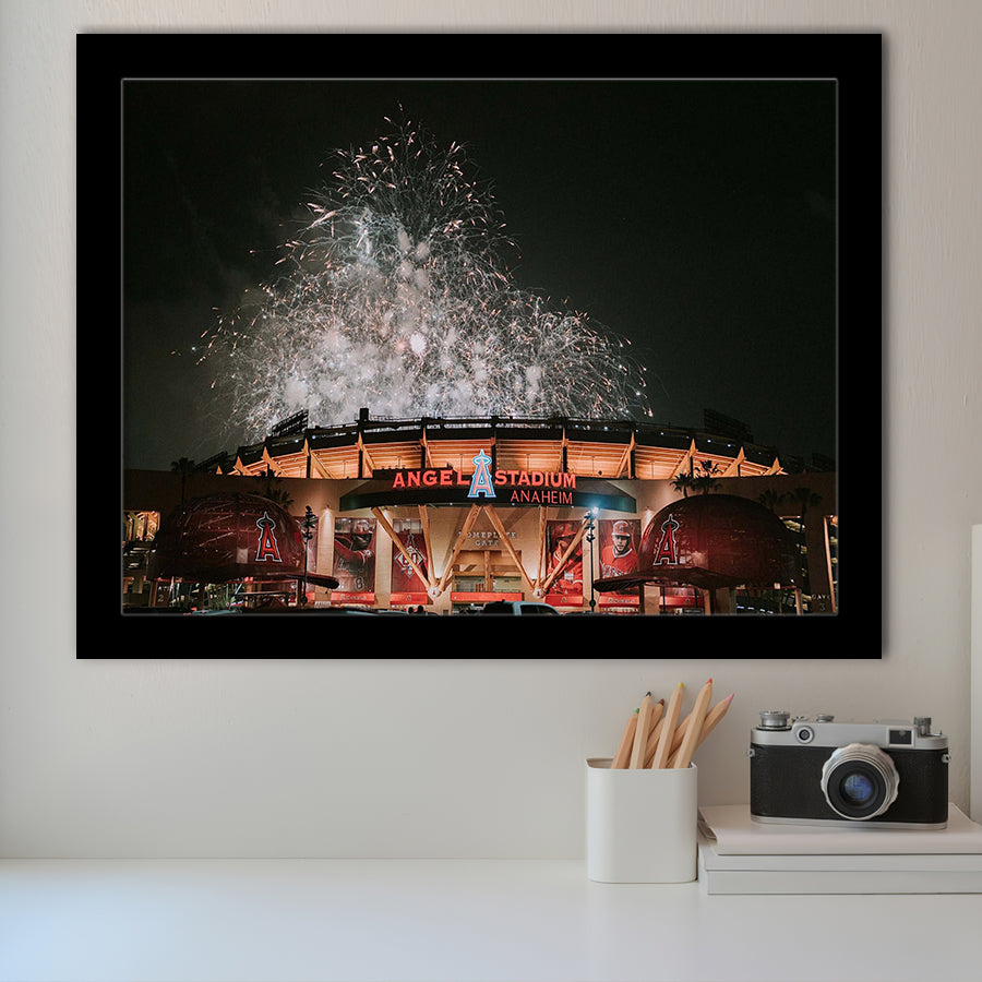 Angel Stadium Art Prints Los Angeles Angels Wall Art,Sport Stadium Art Prints, Fan Gift, Wall Decor