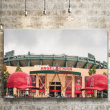 Angel Stadium, Stadium Canvas, Sport Art, Gift for him, Fan Gift, Canvas Prints Wall Art Decor