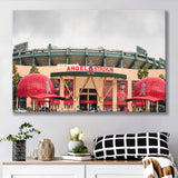 Angel Stadium, Stadium Canvas, Sport Art, Gift for him, Fan Gift, Canvas Prints Wall Art Decor